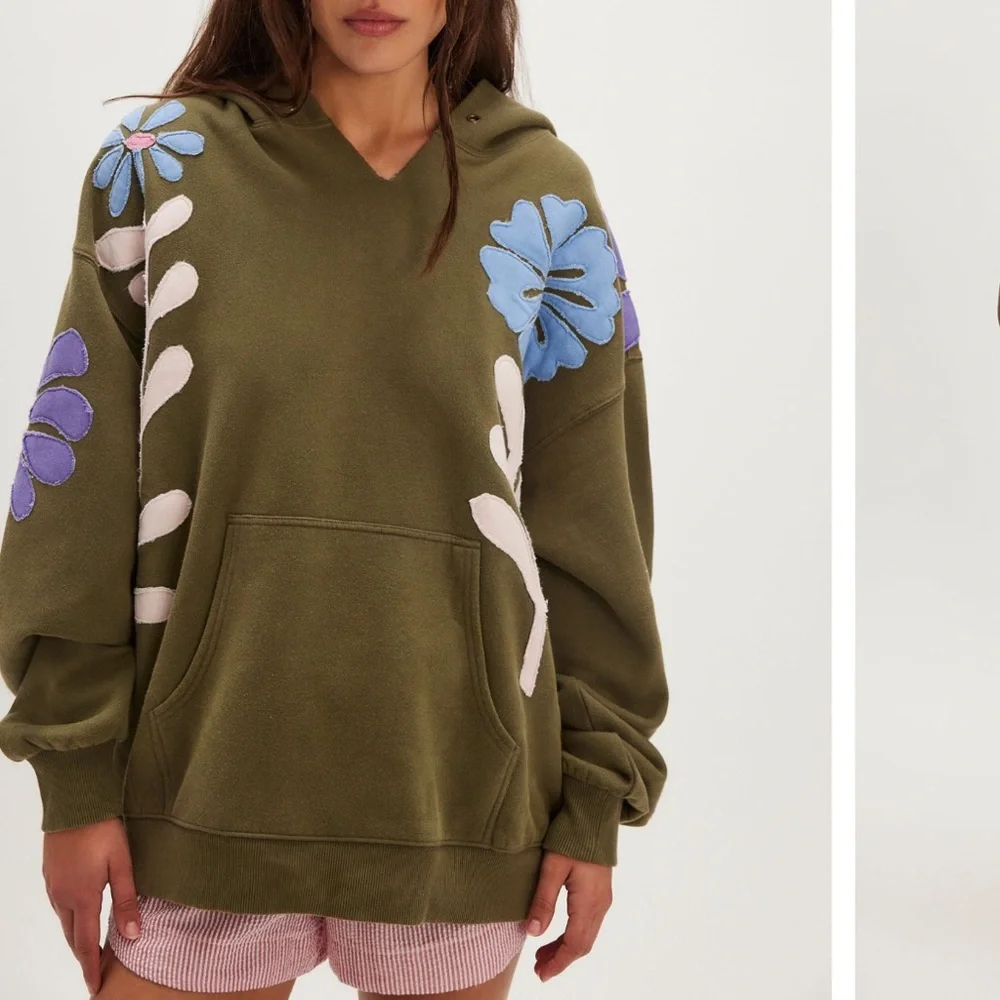 Free People It’s a Vibe Flowers Hoodie, XS - Picture 3 of 8